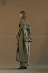 MUTEDANCE belted dress MD23FW09 olive PM103